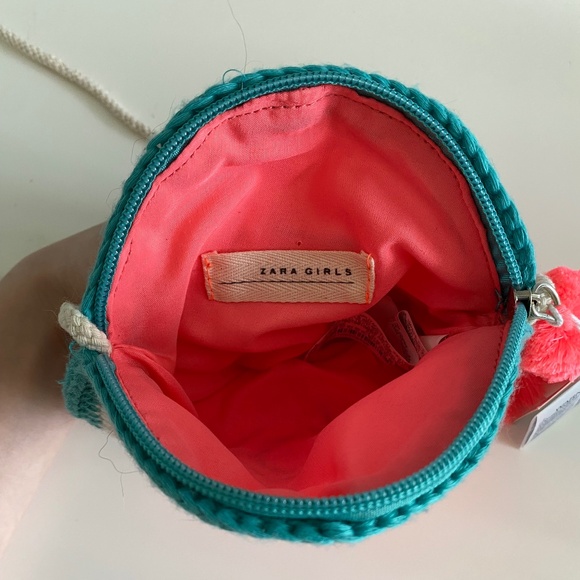 Zara Girls Knit Watermelon Crossbody Purse - Picture 4 of 6